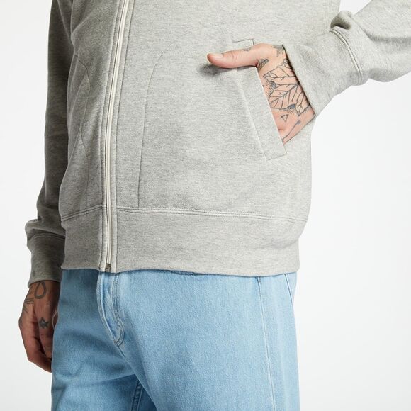 COMME DES GARCONS CDG PLAY GRAY FULL ZIP HOODIE WITH BLACK HEART SIZE S - Picture 12 of 13